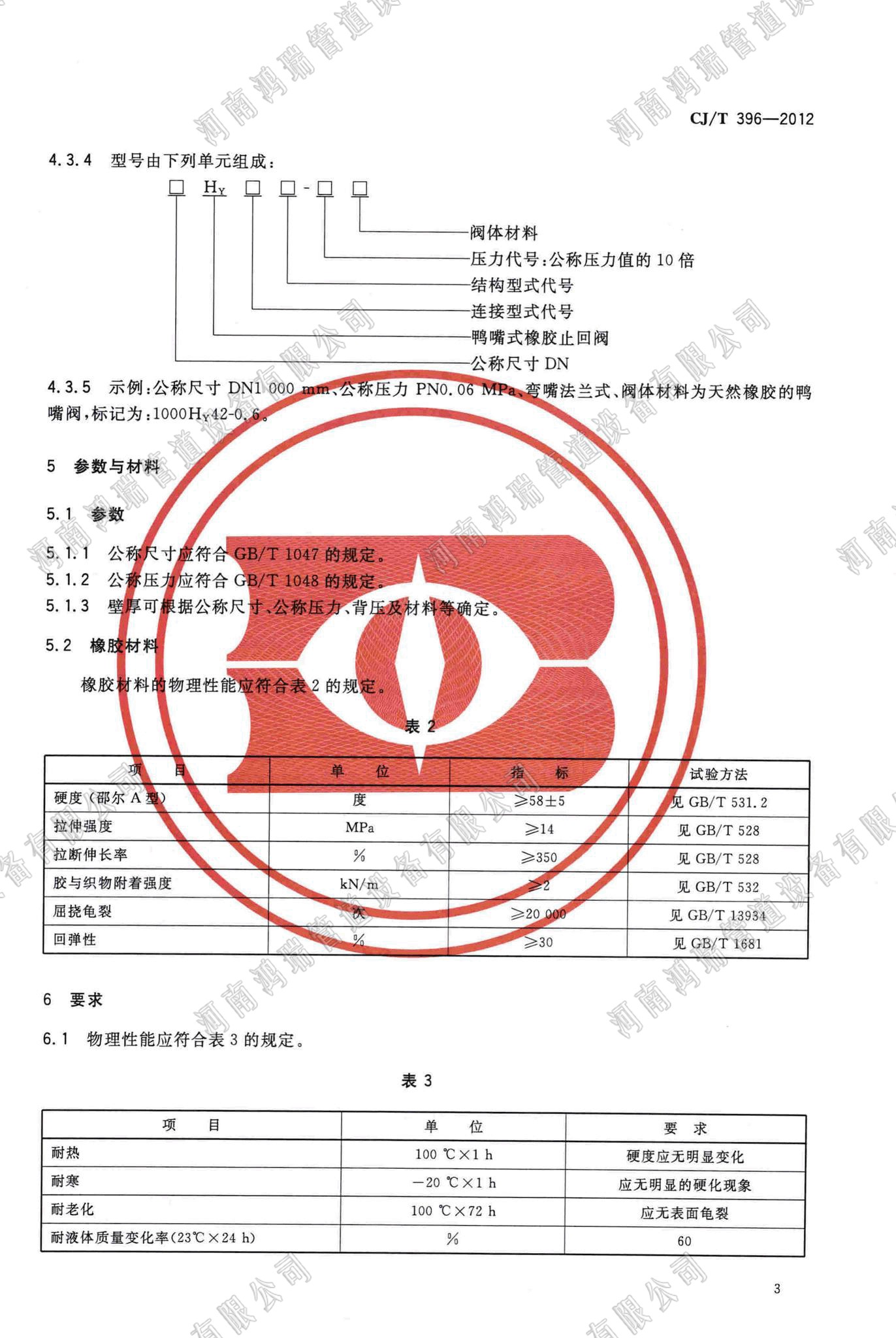 鴨嘴閥執(zhí)行標(biāo)準(zhǔn) 執(zhí)行標(biāo)準(zhǔn) CJ/T369-2012